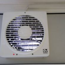 Montaža ventilatorjev za prezračevanje prostorov